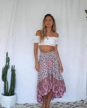 Load image into Gallery viewer, Lilac Fields Frill Skirt