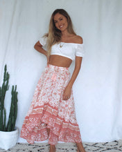 Load image into Gallery viewer, Pink Delilah Frill Skirt