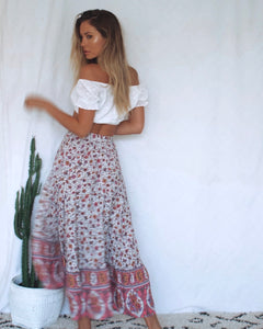 Lilac Fields Frill Skirt